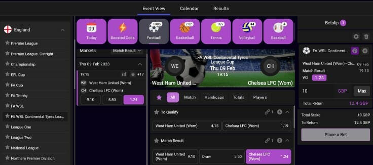 Pixiebet Place Bet Screenshot